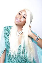 Load image into Gallery viewer, Platinum Card Collection REAL SCALP ILLUSION™ Full Lace Wig in Platinum Straight
