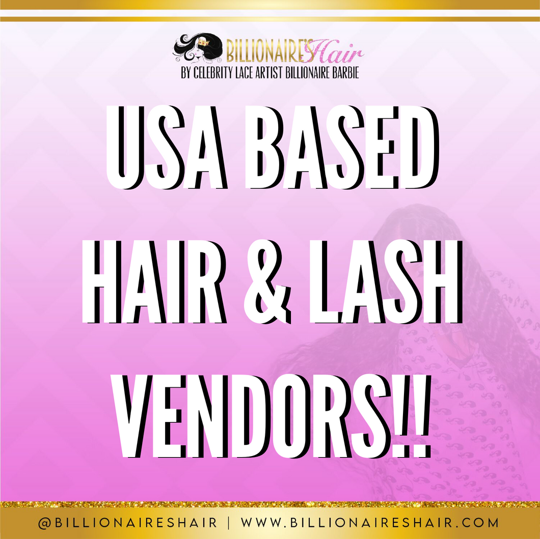 •USA BASED Hair & Lash Vendors!!✅